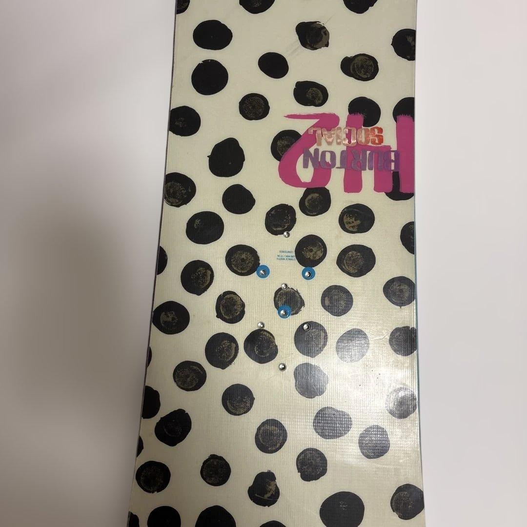 Burton Social 142 Burton ビィンディング　サイズS
