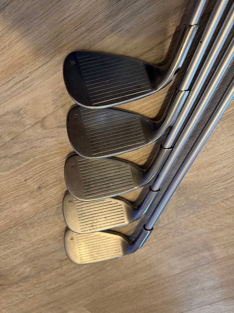 PING G25 アイアン5本（6I-9I,W） 紫リシャフト・グリップ交換