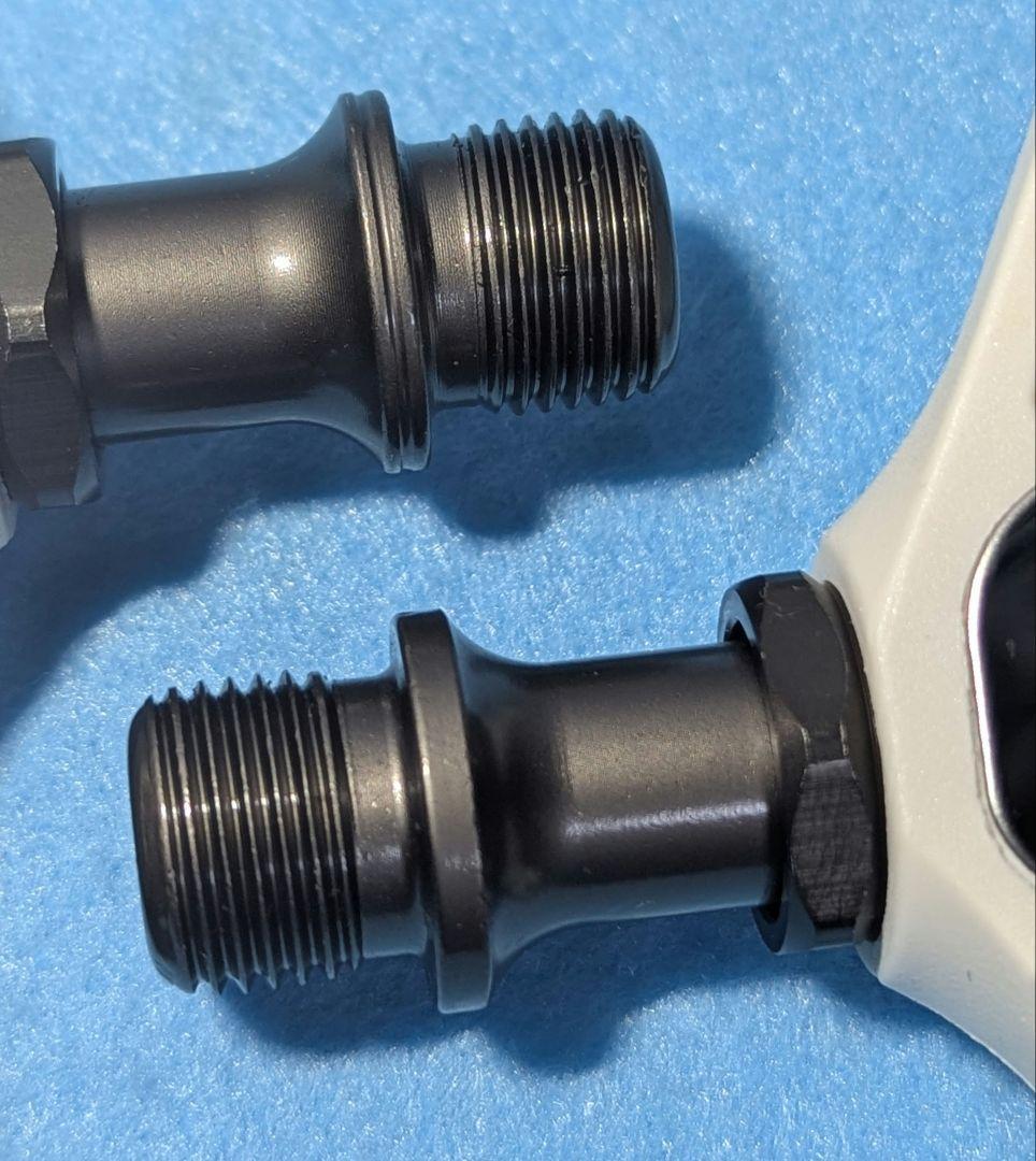 racework spd-sl ビンディングペダル　ホワイト　左右ペア