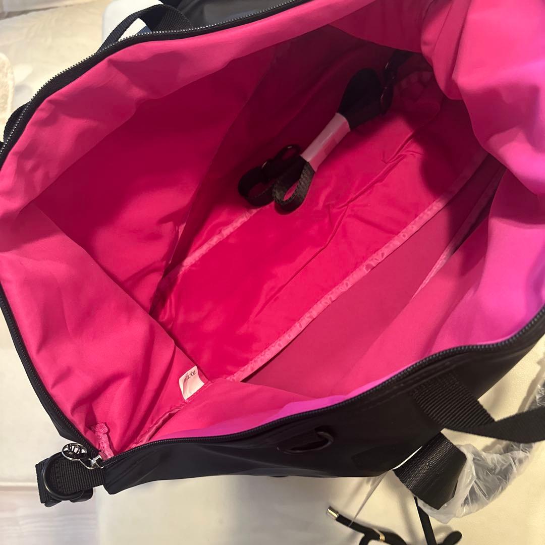 DESCENTE ゴルフバッグ ブラック 34×37×24.5 cm
