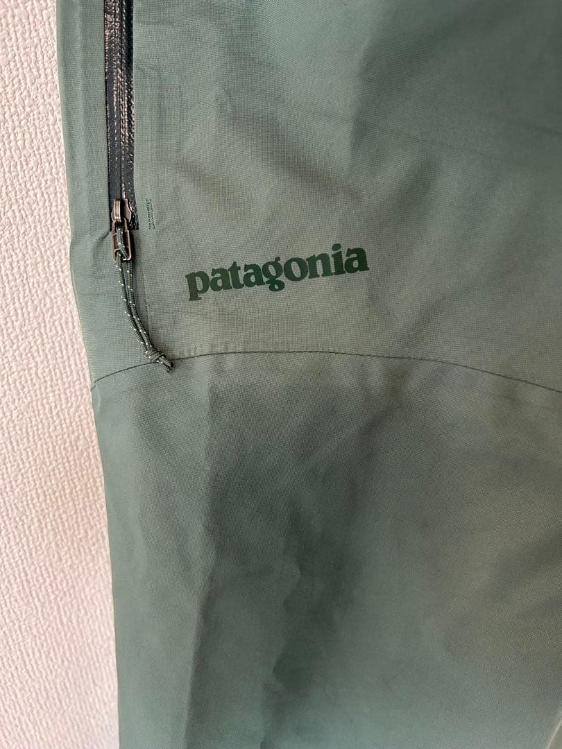 patagonia スノーボードウェア M グレー/グリーン