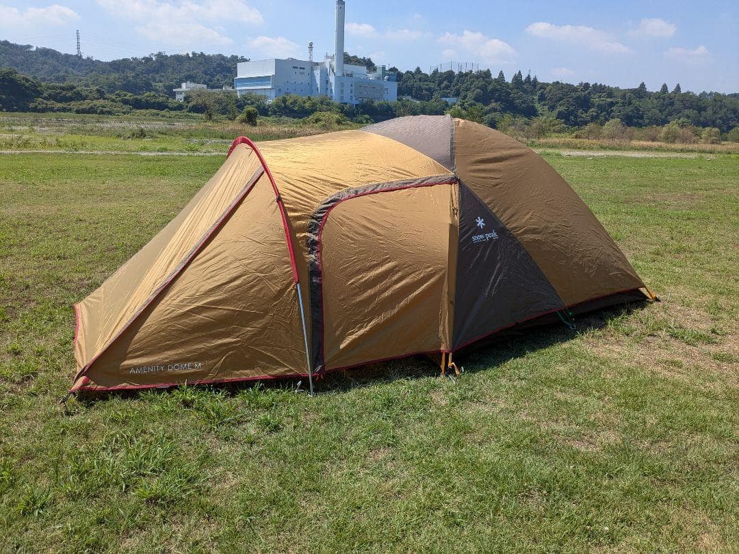 スノーピーク アメニティドームM 三人用 キャンプ テント 即使用可能 中古