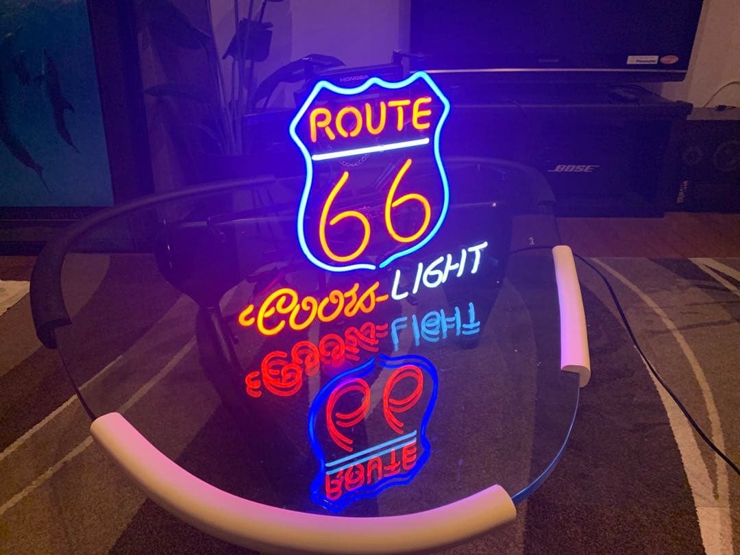 ルート66 カスタムネオサイン　未使用 ROUTE66 引き渡し済み商品