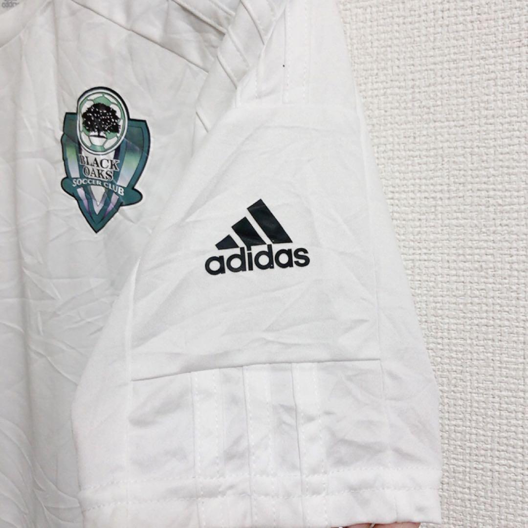 激レア✨️ adidas BLACK OAKS SOCCER CLUB シャツ L