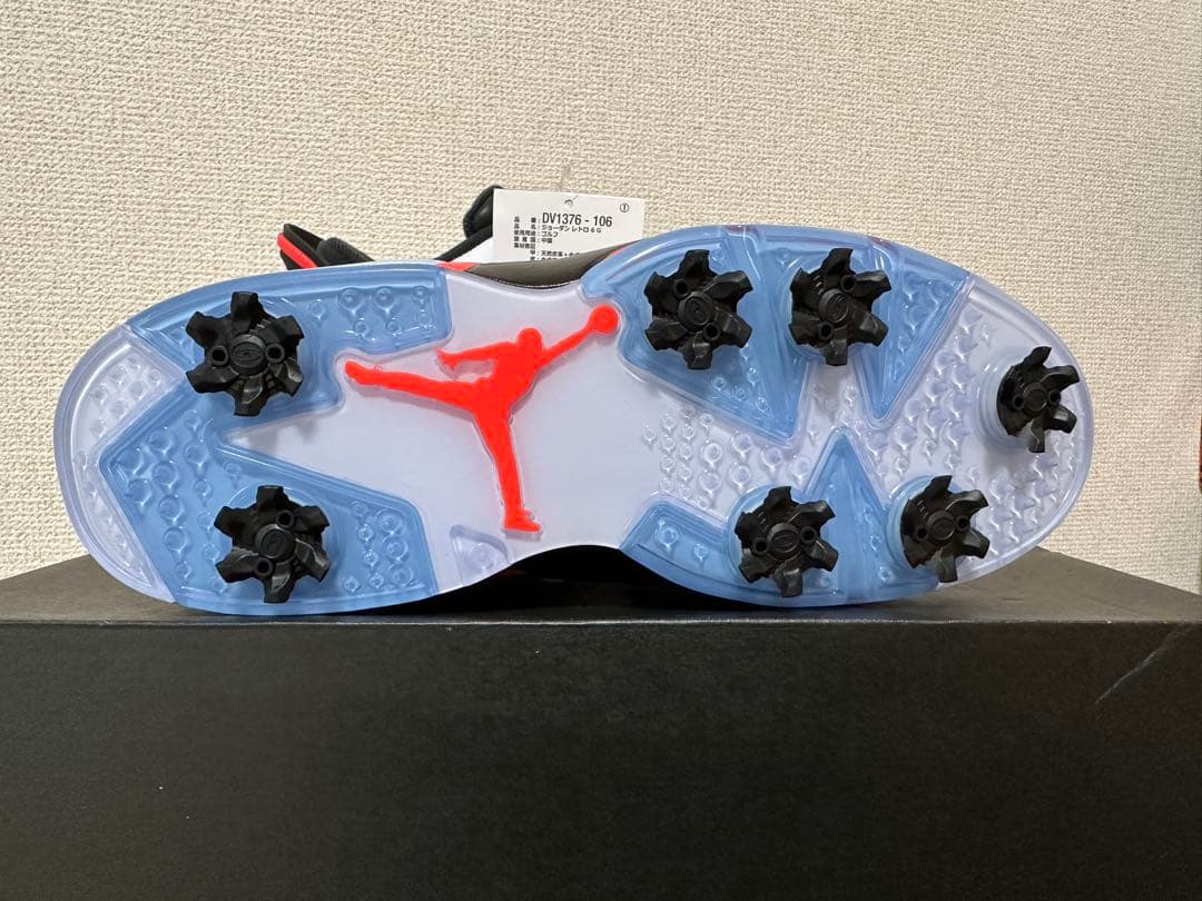 Jordan retro 6 G ホワイト/ブラック/レッド 26.5センチ