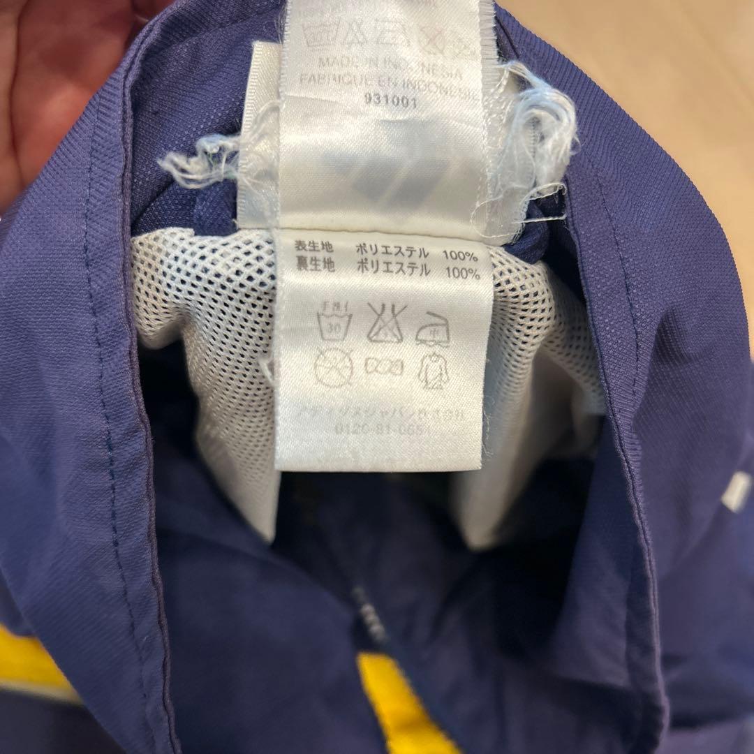 スウェーデン代表adidas トレーニングウェアセット ネイビー/イエロー