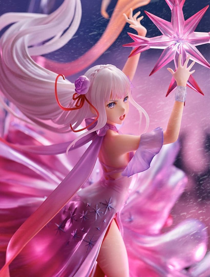 氷結のエミリア　-Crystal Dress Ver- 渋スク フィギュア