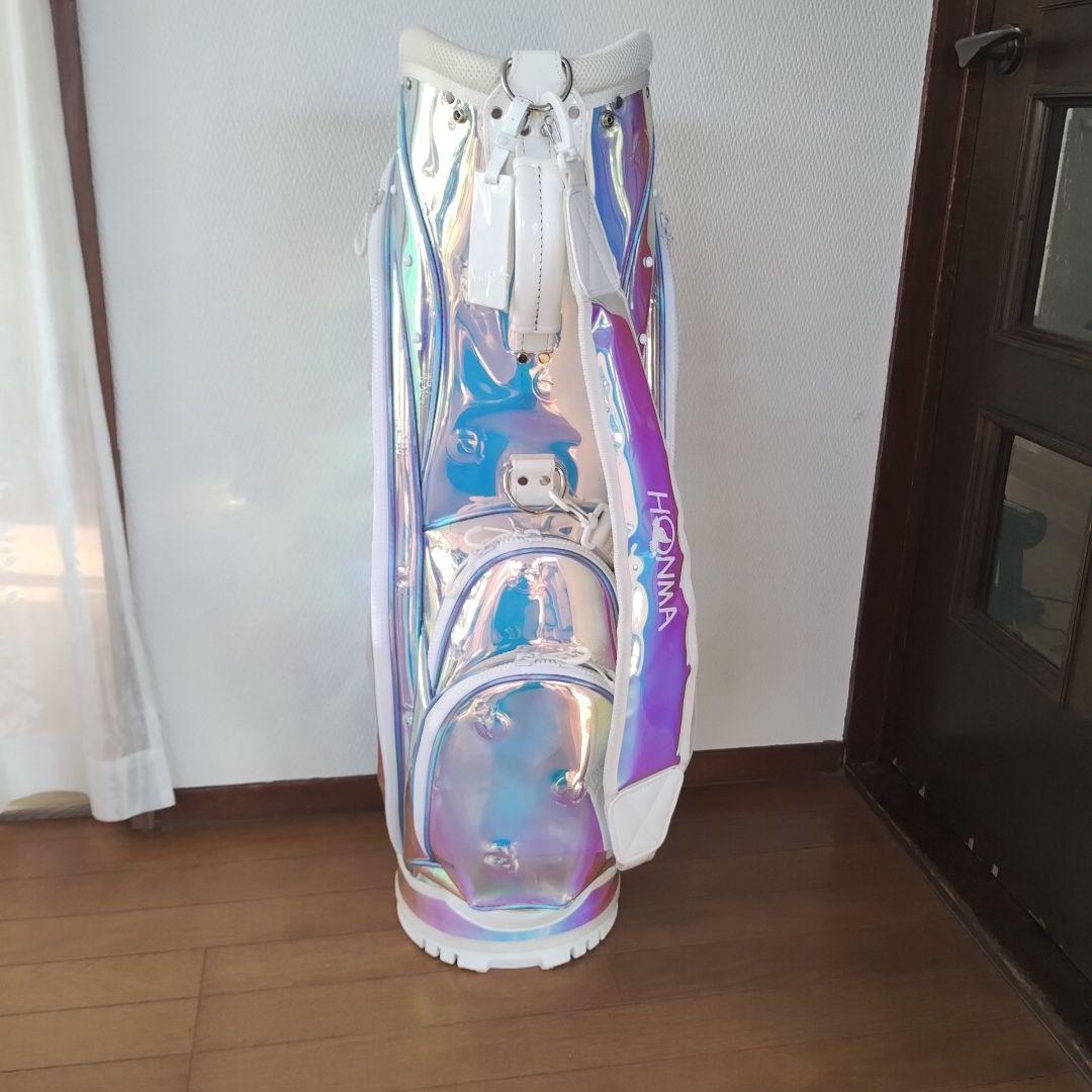 ユ*タ様 非売品 ホンマ キャディバッグ オーロラ ホログラム クリアー