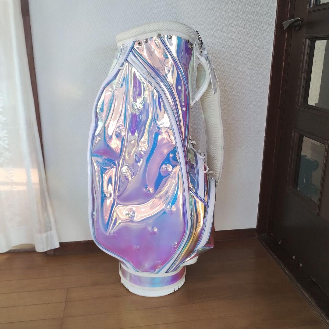 ユ*タ様 非売品 ホンマ キャディバッグ オーロラ ホログラム クリアー
