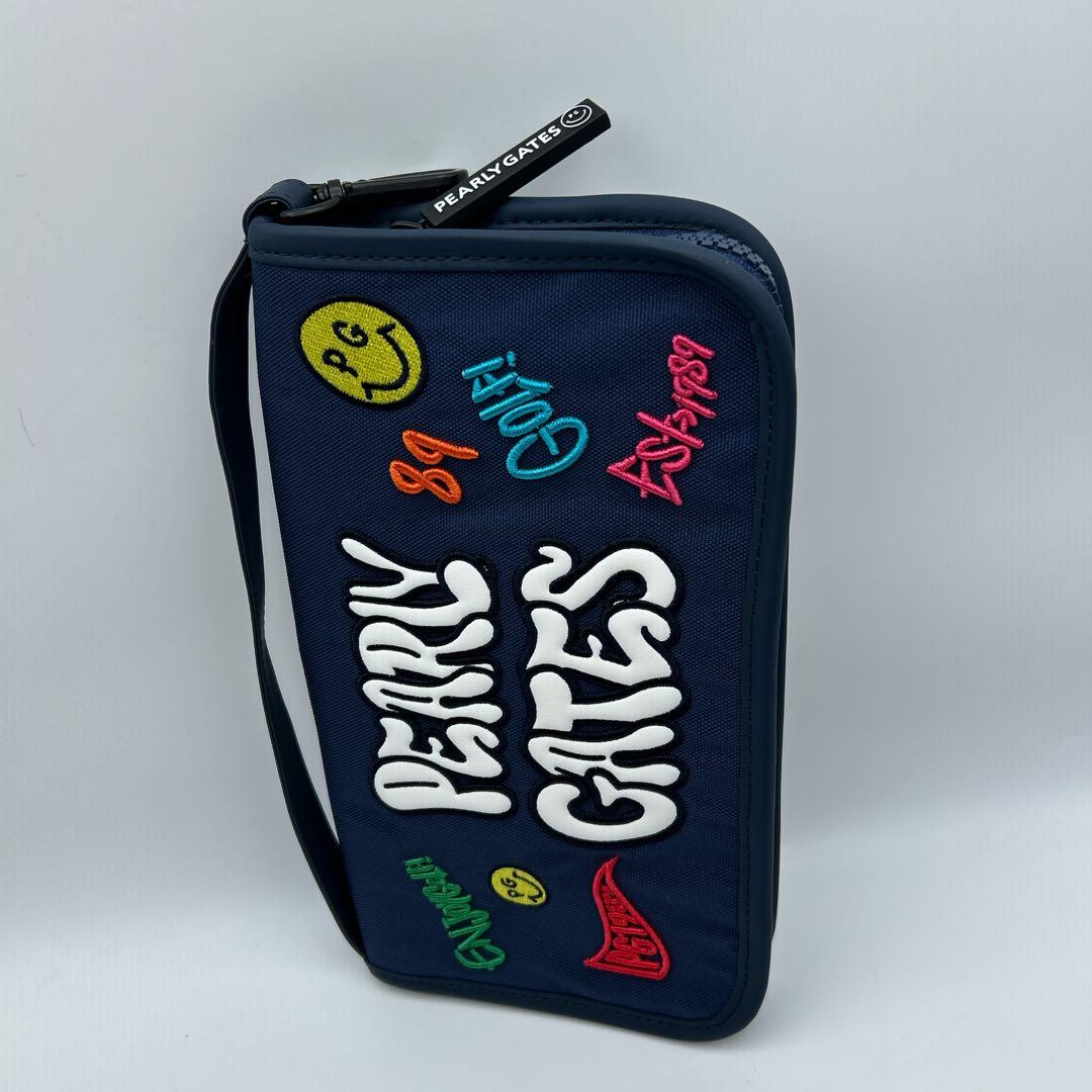 希少　未使用　極上美品　PEARLY GATES マルチホルダー　キーホルダー付