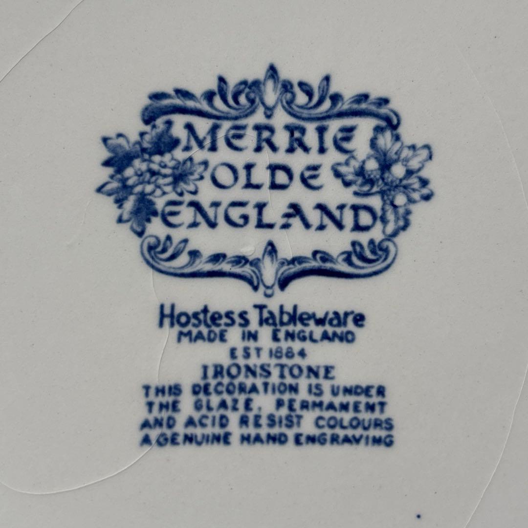 ヴィンテージHostess 皿 4枚セット　アイアンストーン 英国製