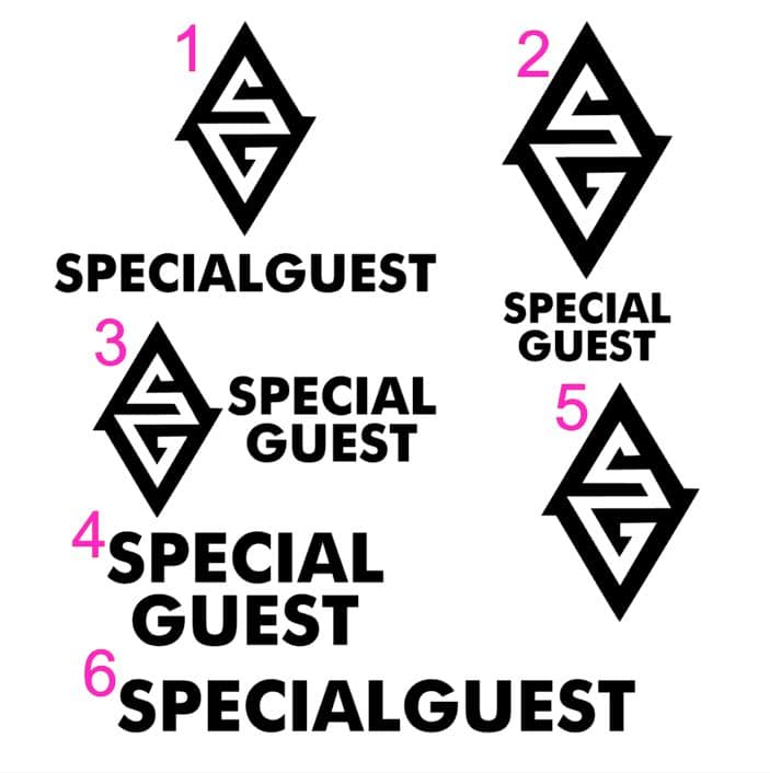 SPECIALGUEST　スペシャルゲスト　ステッカー