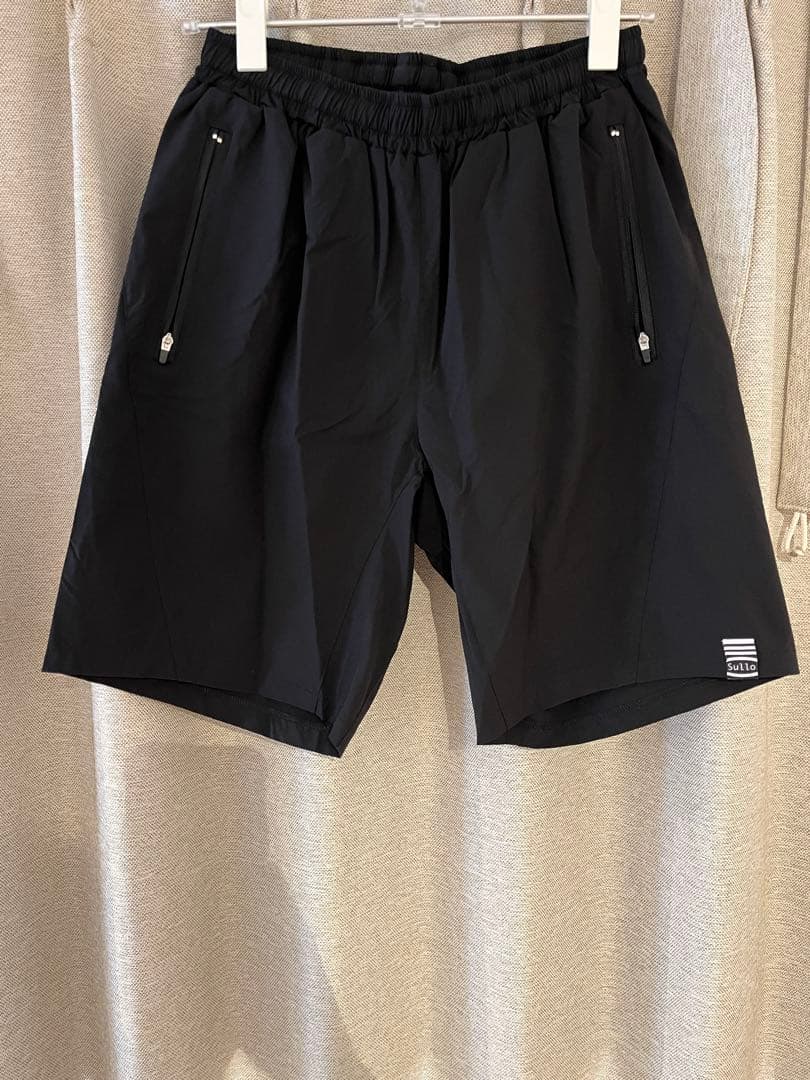 Sullo ロングプラシャツ、ハーフパンツセット