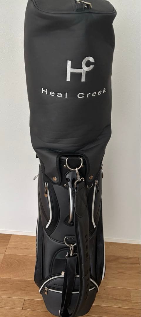 ヒールクリーク　9.5型　キャディバック　おまけ付ヘンリー君　healcreek