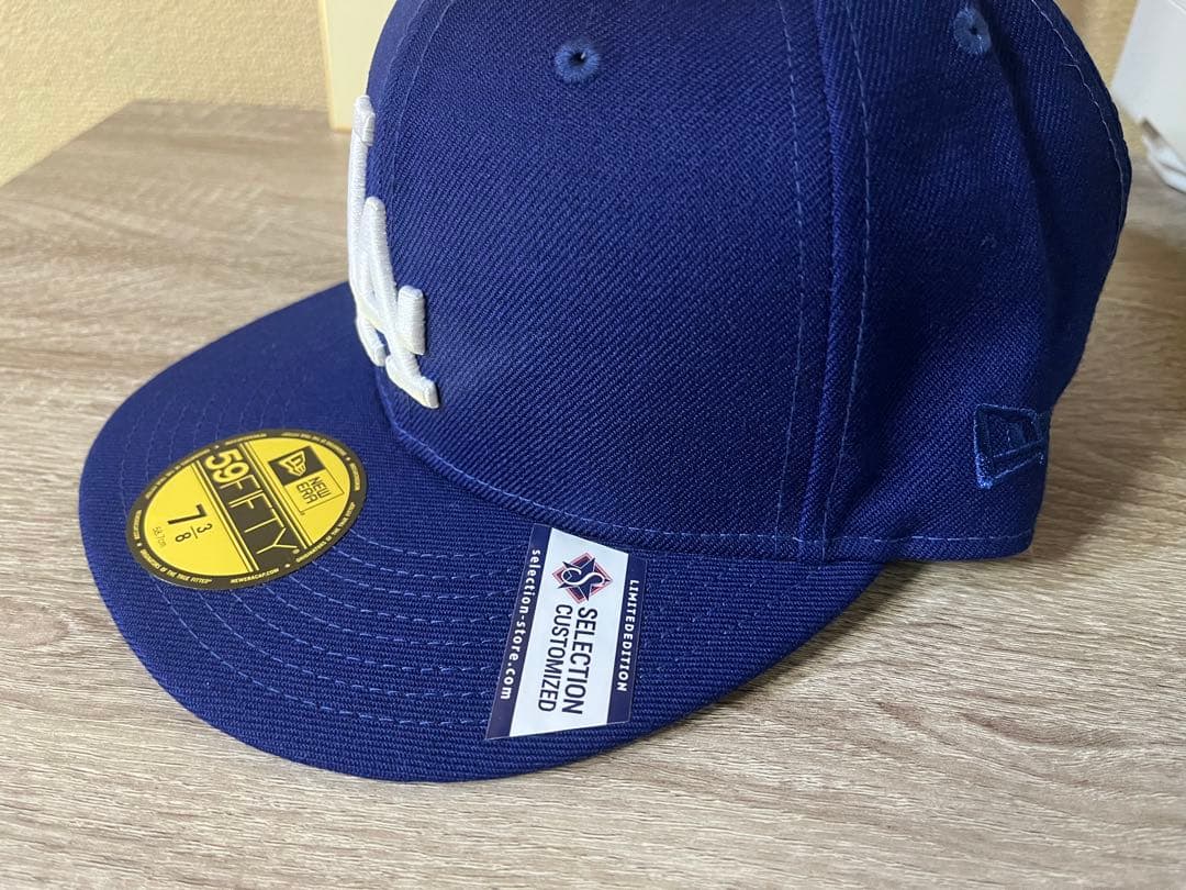 希少 ニューエラ ドジャース 2018年ワールドシリーズ キャップ 7 3/8