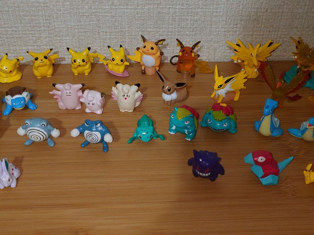 初期ポケモン フィギュア 約55体 セット底辺板無しまとめ売り①