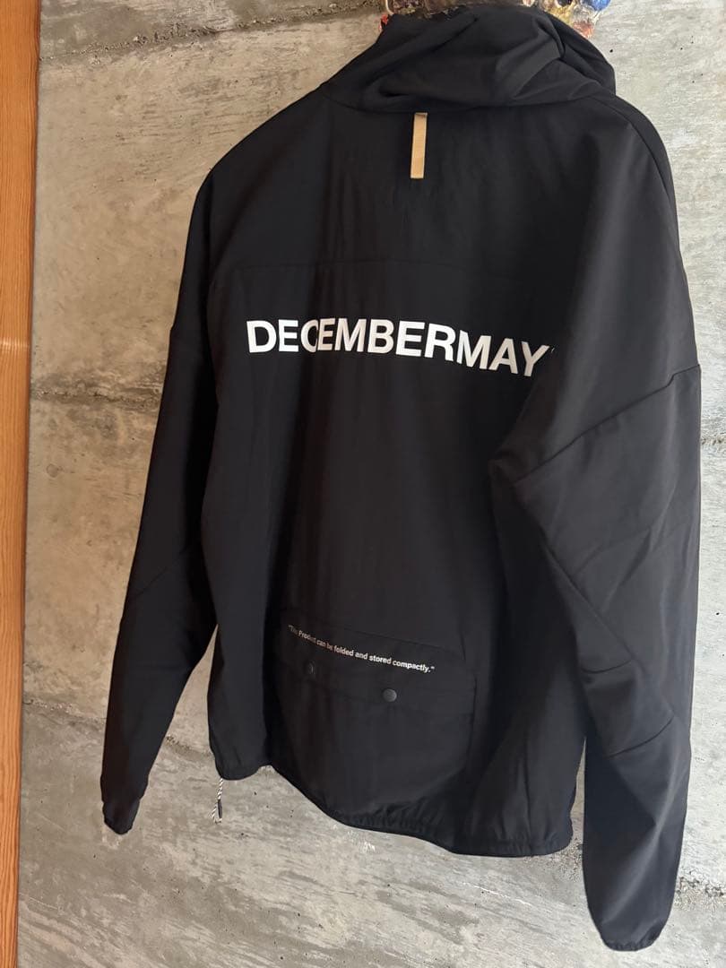 美品　DECEMBERMAY ナイロンパーカー
