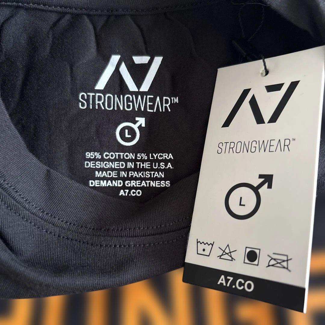 A7 バーグリップTシャツ STRONGER THAN BEFORE Lサイズ