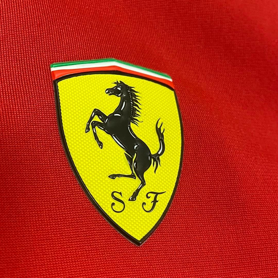 PUMA × Ferrari ✨良品✨ トラックジャケット ロゴ 刺繍 金具 L