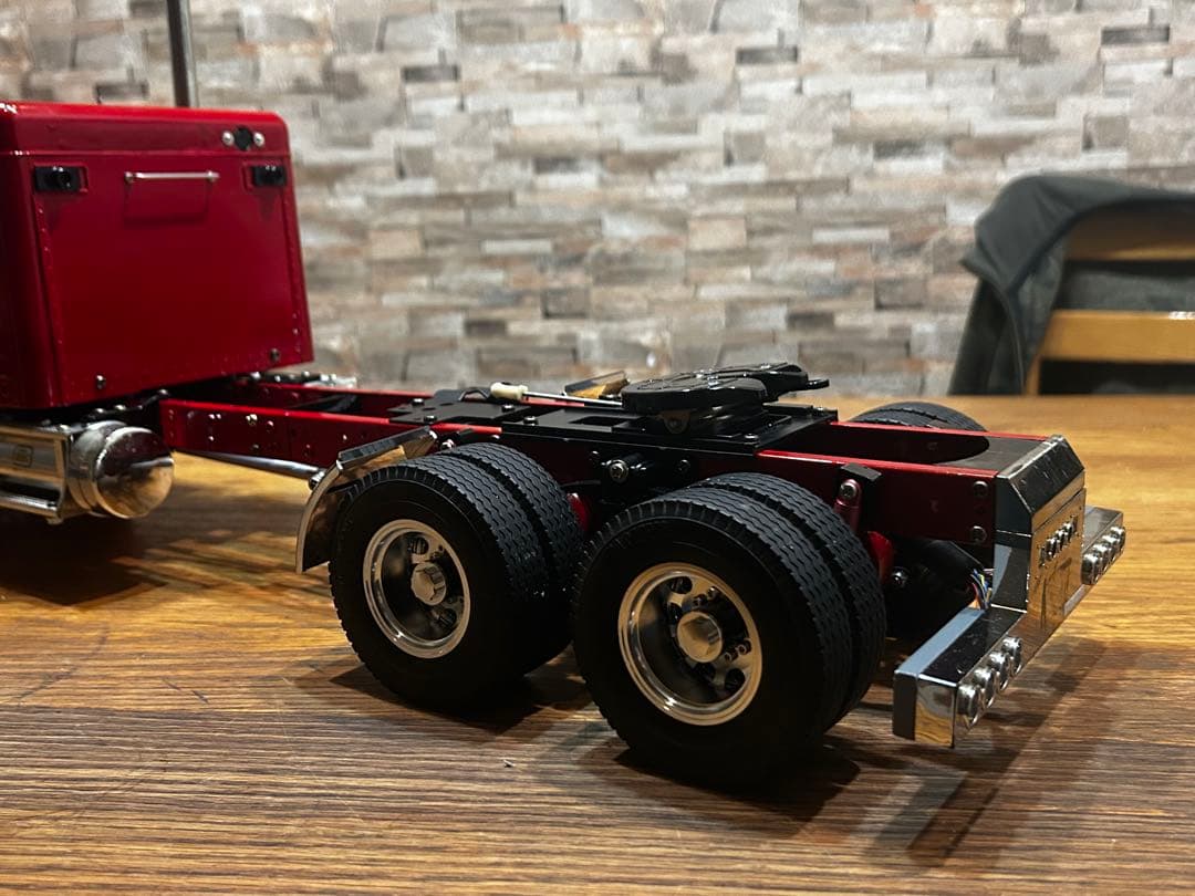 タミヤ1/14 キングハウラー改　フルオペ ローダウン
