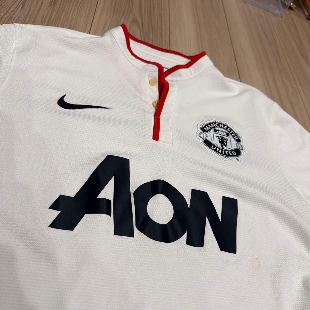 Nike Manchester United ポロシャツ ホワイト