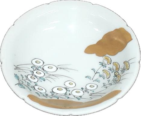 ☆彡逸品物器シリーズ☆　和食器　九谷焼　高台皿　手描き源氏物語