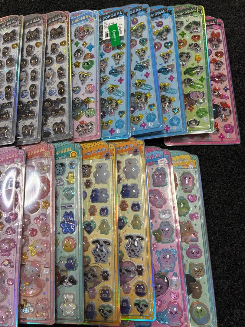 ボンボンドロップシール ミニ うるちゅる プチドロ プチドロ まとめ売り 48枚