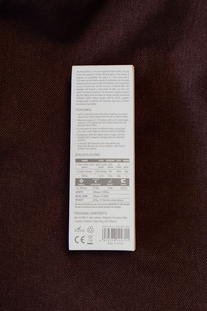 ライト・ランタン [Limited EDITION]Olight Warrior Mini 2