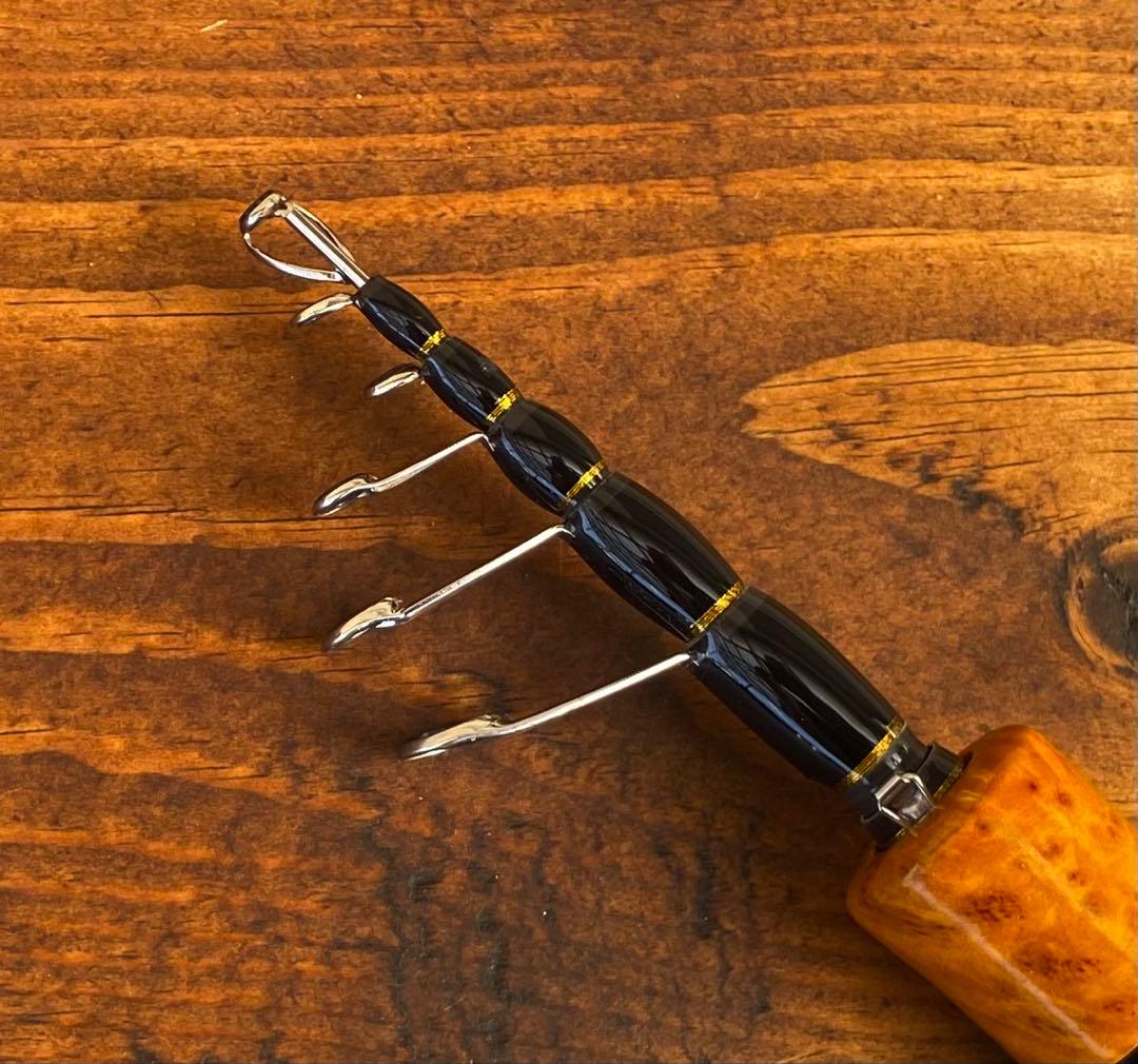 テレスコロッド　6ft 1.8M スピニング　バス釣り　トラウト　カーボンロッド