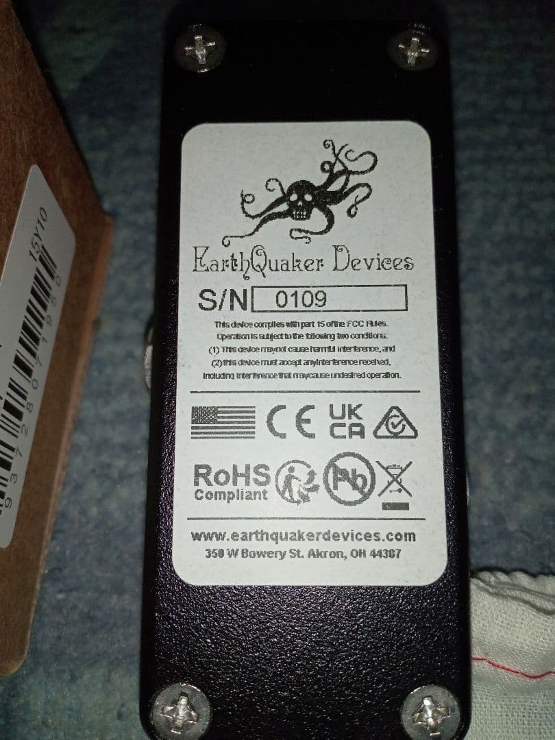 EarthQuaker Devices Easy Listening　EQD