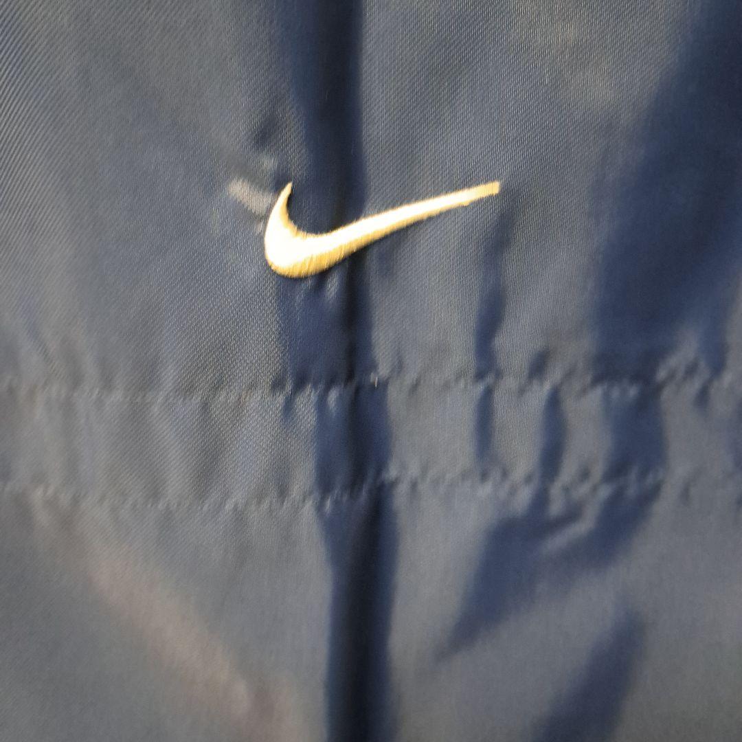 Nike ネイビー ベンチコート フリース裏地 取り外し可能フード