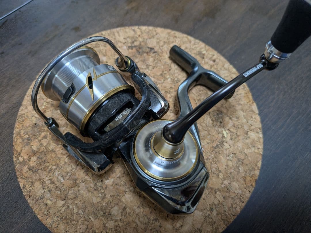 ルビアス LT3000XH SLPワークス RCS55 スプール ベアリング追加