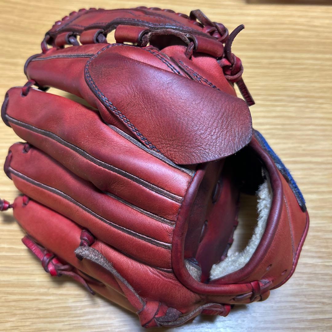 特殊重心グローブ　サンク　がばいレザー　佐賀牛