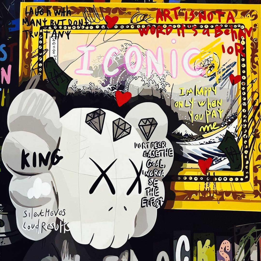 【ポスター】KAWS(カウズ)34 ベアブリック(A1サイズ)