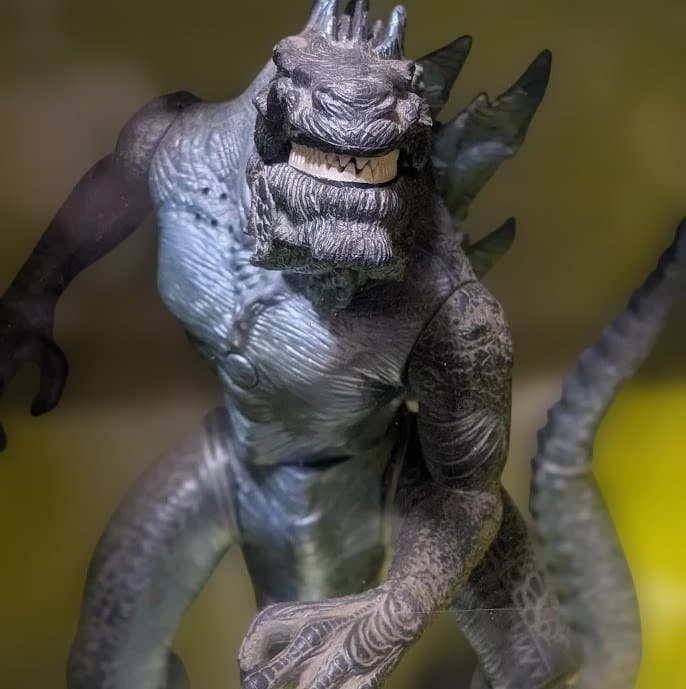 エメリッヒ版「GODZILLA」ライブゴジラ箱入未使用（バンダイ）
