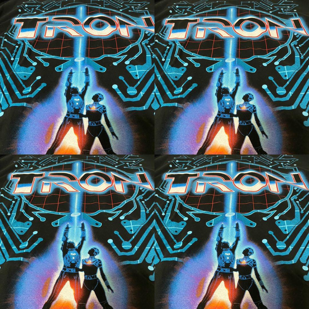 TRON トロン　tシャツ ディズニー　SF レディプレイヤー1 映画tシャツ
