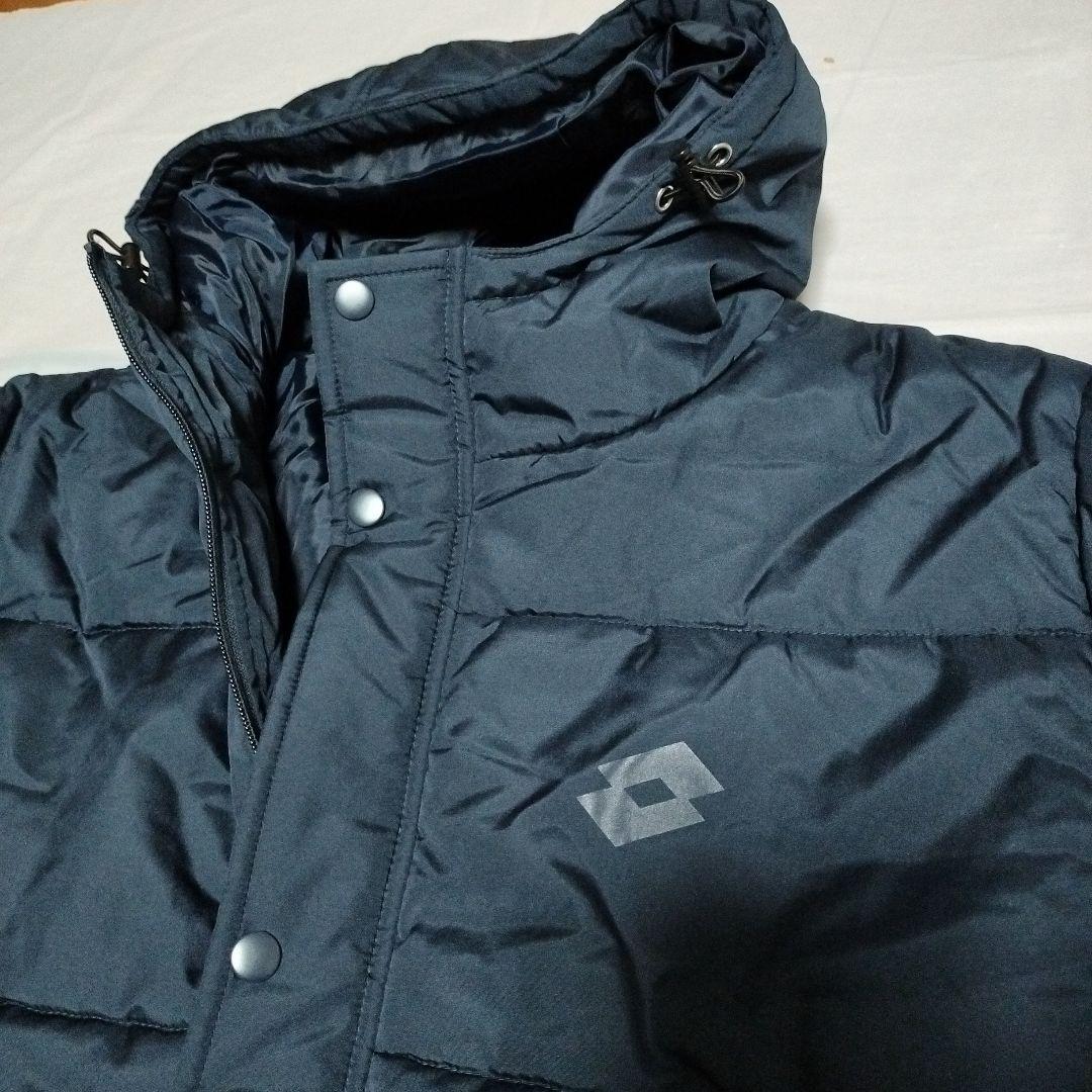 【新品】LOTTO　ロット　ベンチコート　ロング　サッカー　中わた　Lサイズ