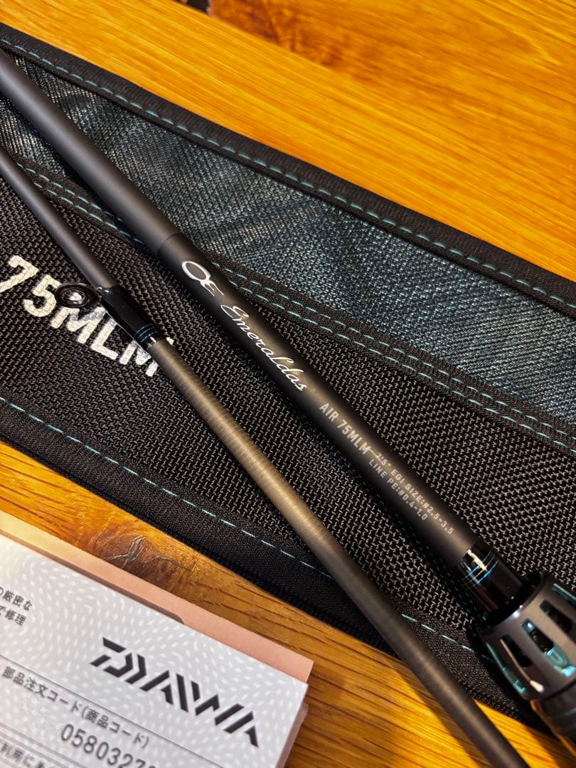 【使用1回】　Daiwa 24 エメラルダス AIR 75MLM.K