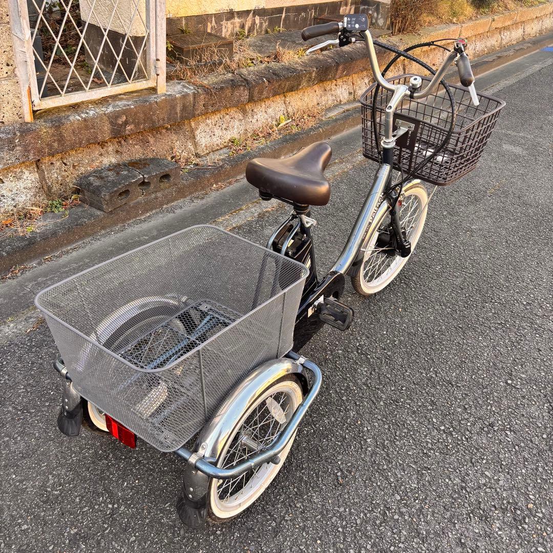 電動アシスト三輪自転車◇PELTECH◇20×16型