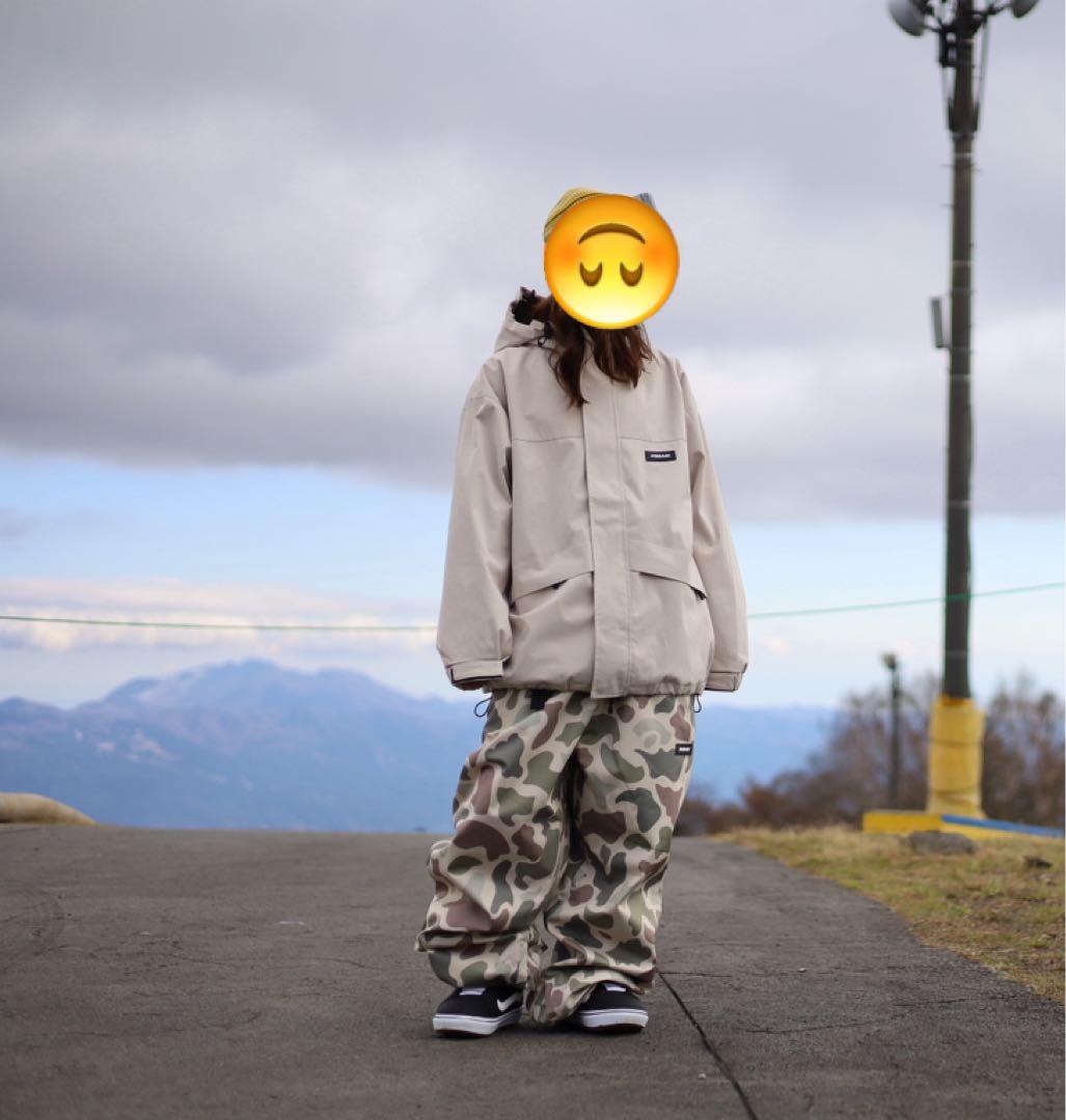 HIMANI フード付きジャケット ベージュ