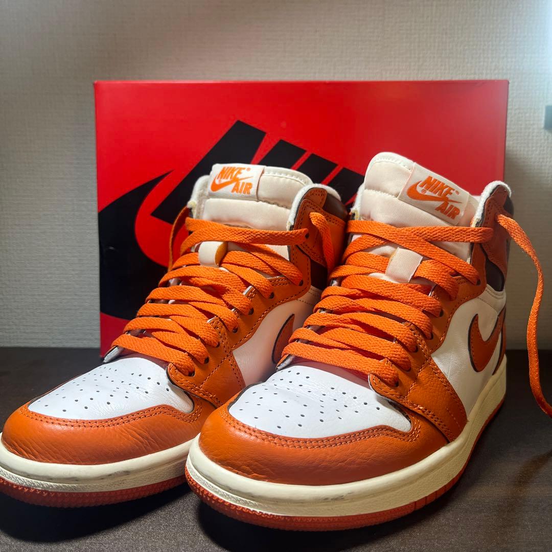 Nike Air Jordan 1 オレンジ/ホワイト