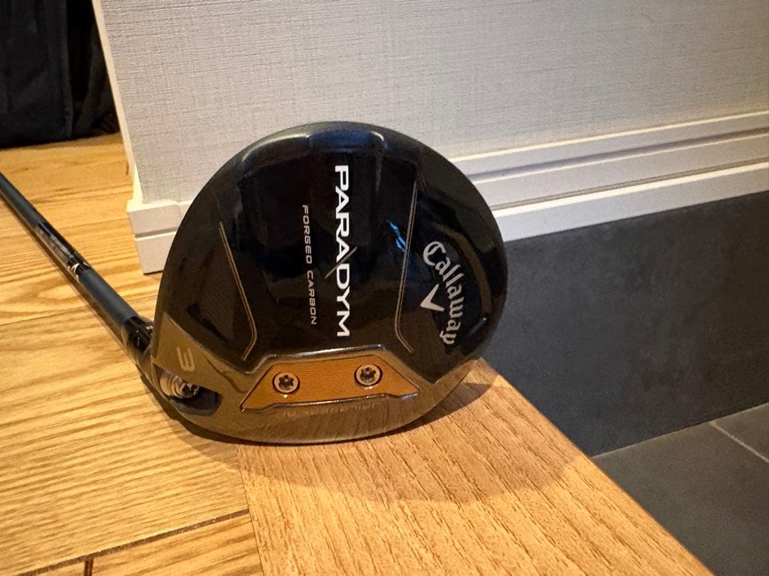 Callaway PARADYM 3w Sシャフト ヘッドカバー付