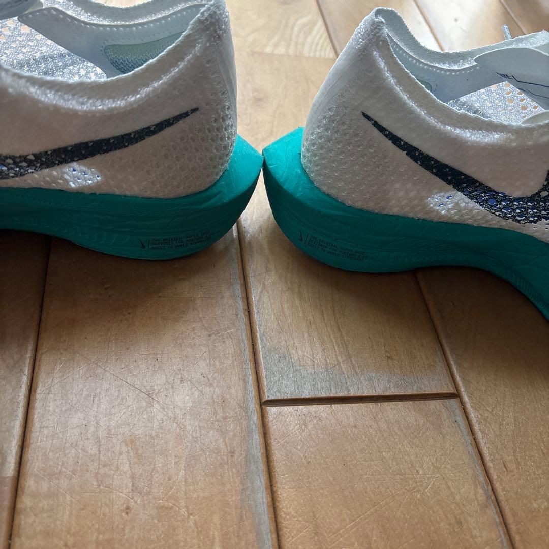 Nike Vaporfly 25.5cm ホワイト/ターコイズ
