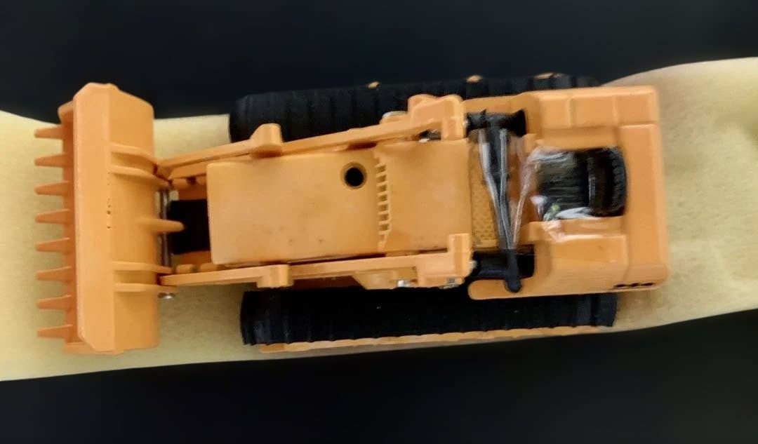 【希少品】KOMATSU 未使用 D65S DOZERSHOVEL ミニカー箱入