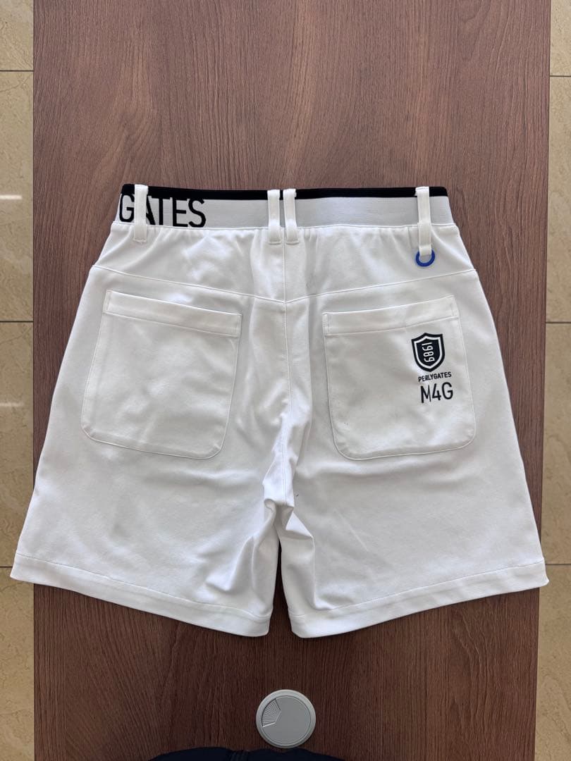 PEARLY GATES ハーフパンツ ホワイト（4）【中古】
