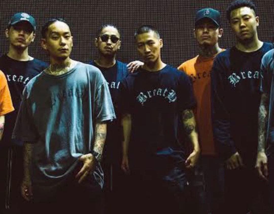 Breath 半袖Tシャツ 初期 ブラック Lサイズ BADHOP