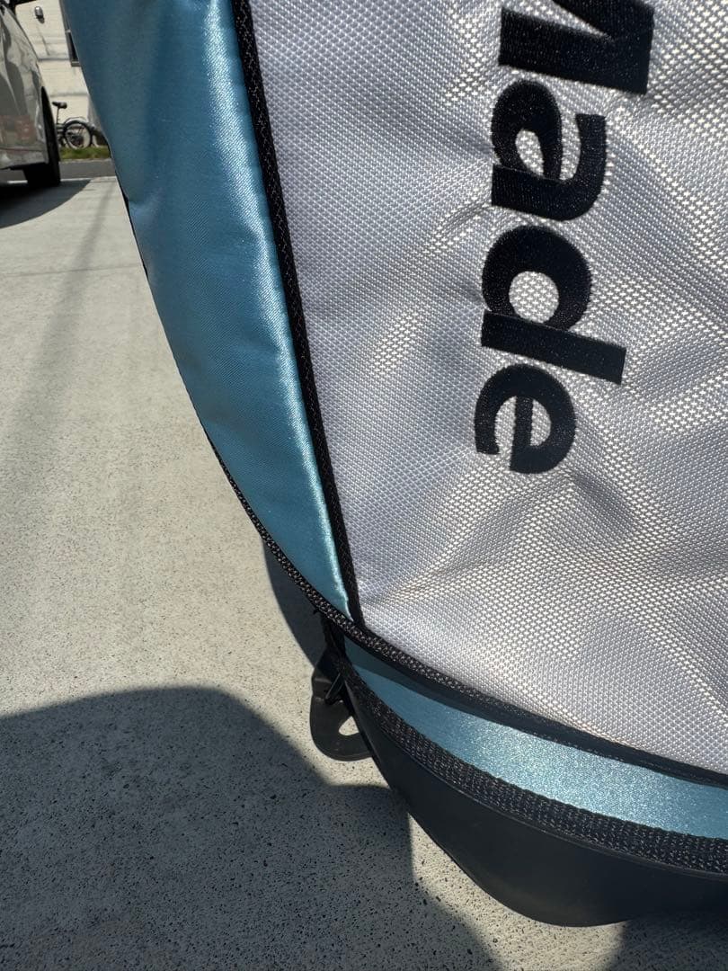 新品 TaylorMade キャディバッグ 青/白