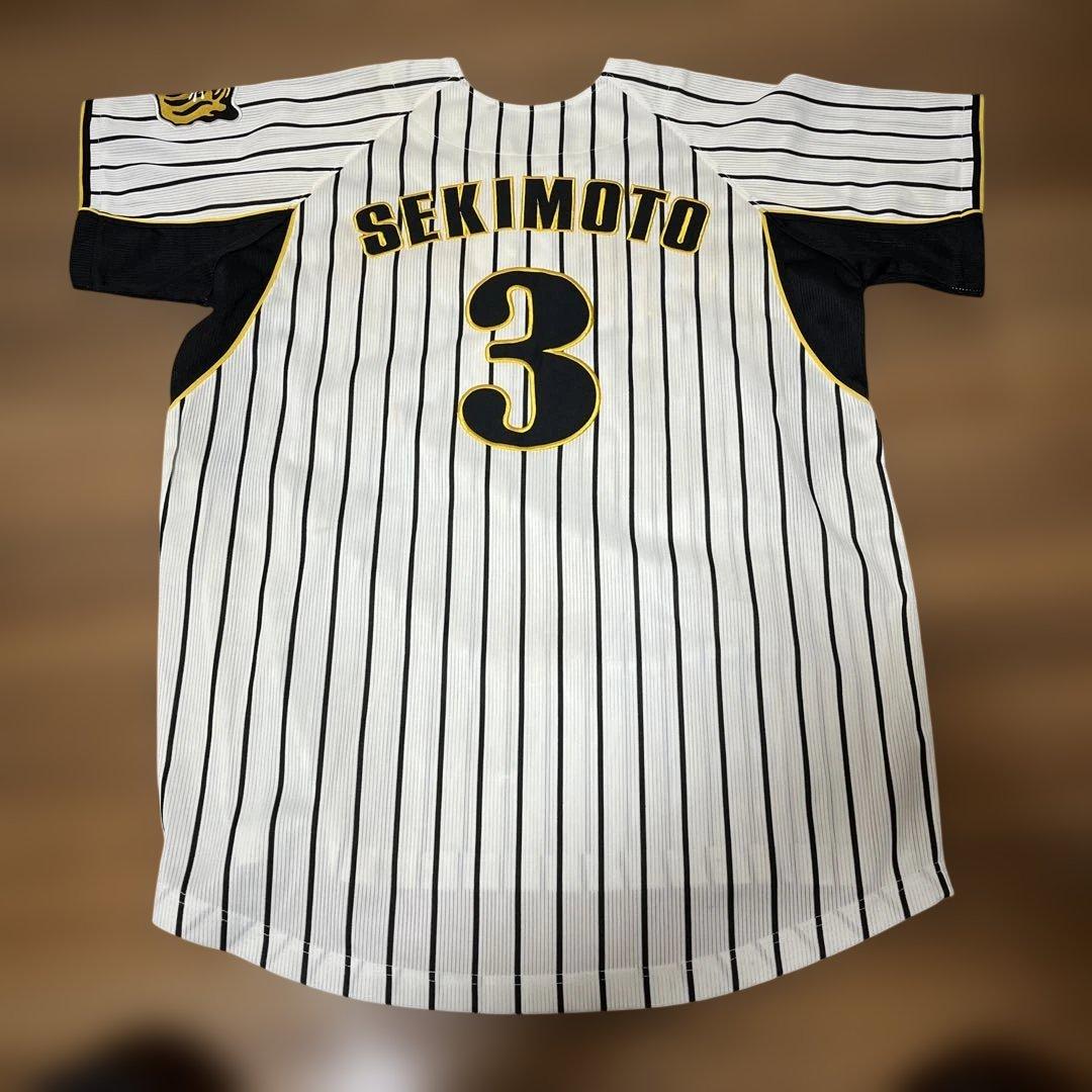 阪神タイガース関本賢太郎　ユニフォームL Lサイズ　直筆サイン入りキャップセット