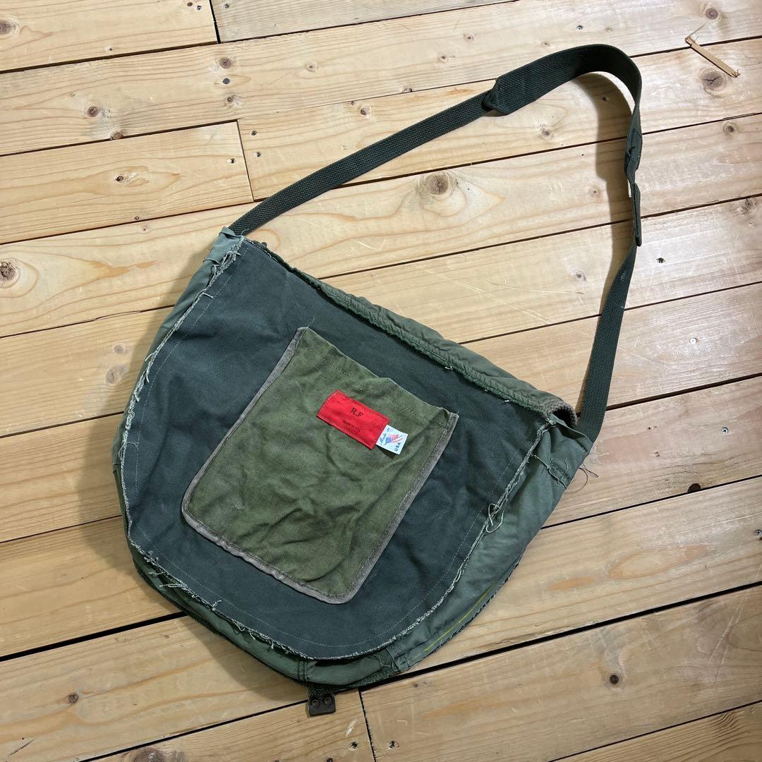 USA製◾️軍物 ミリタリー 再構築デザイン ショルダーバッグ MILITARY