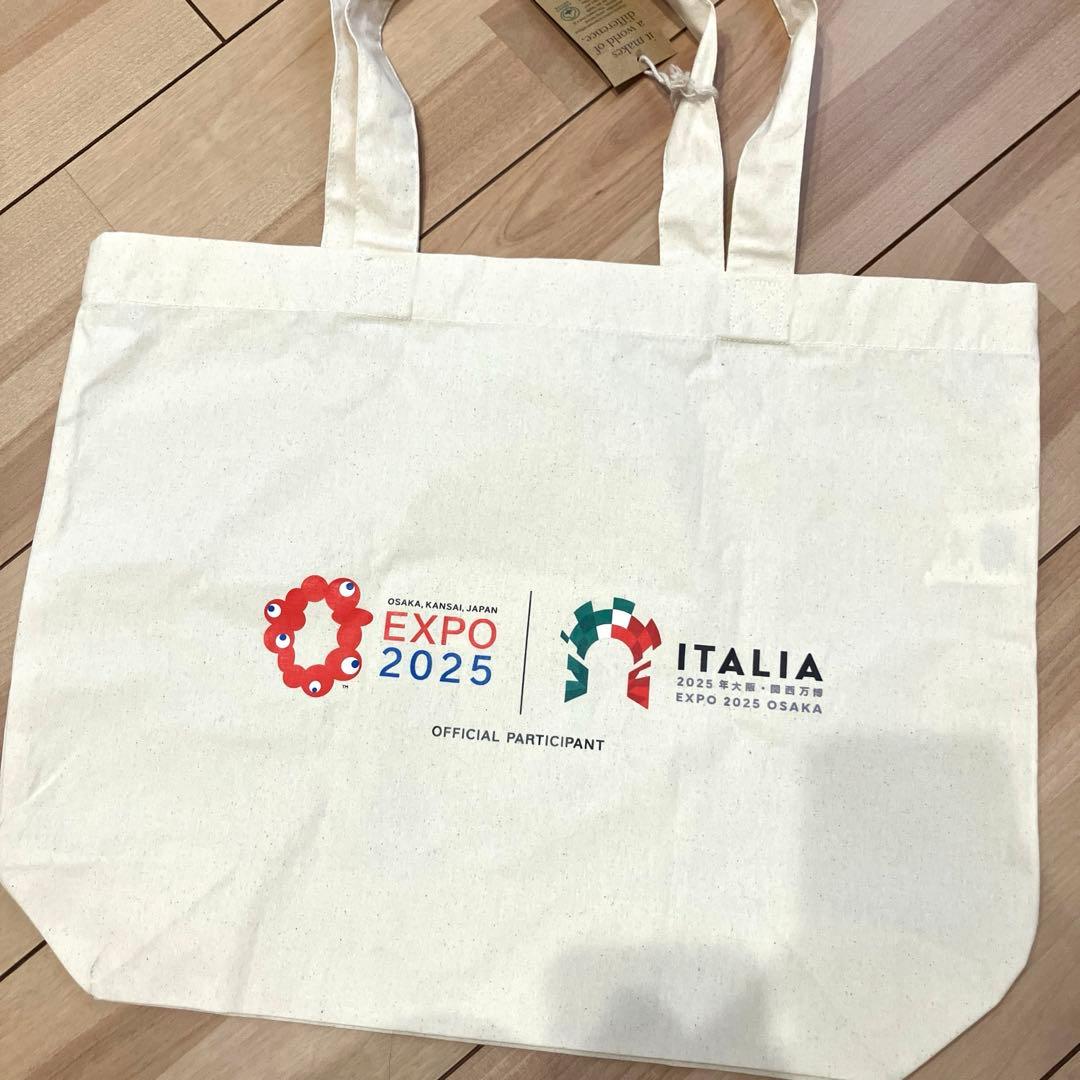 大阪関西万博　イタリアちゃん　トートバッグ